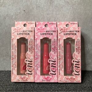 Ioni Cosmetics Shea Butter Lipstick Set of 3